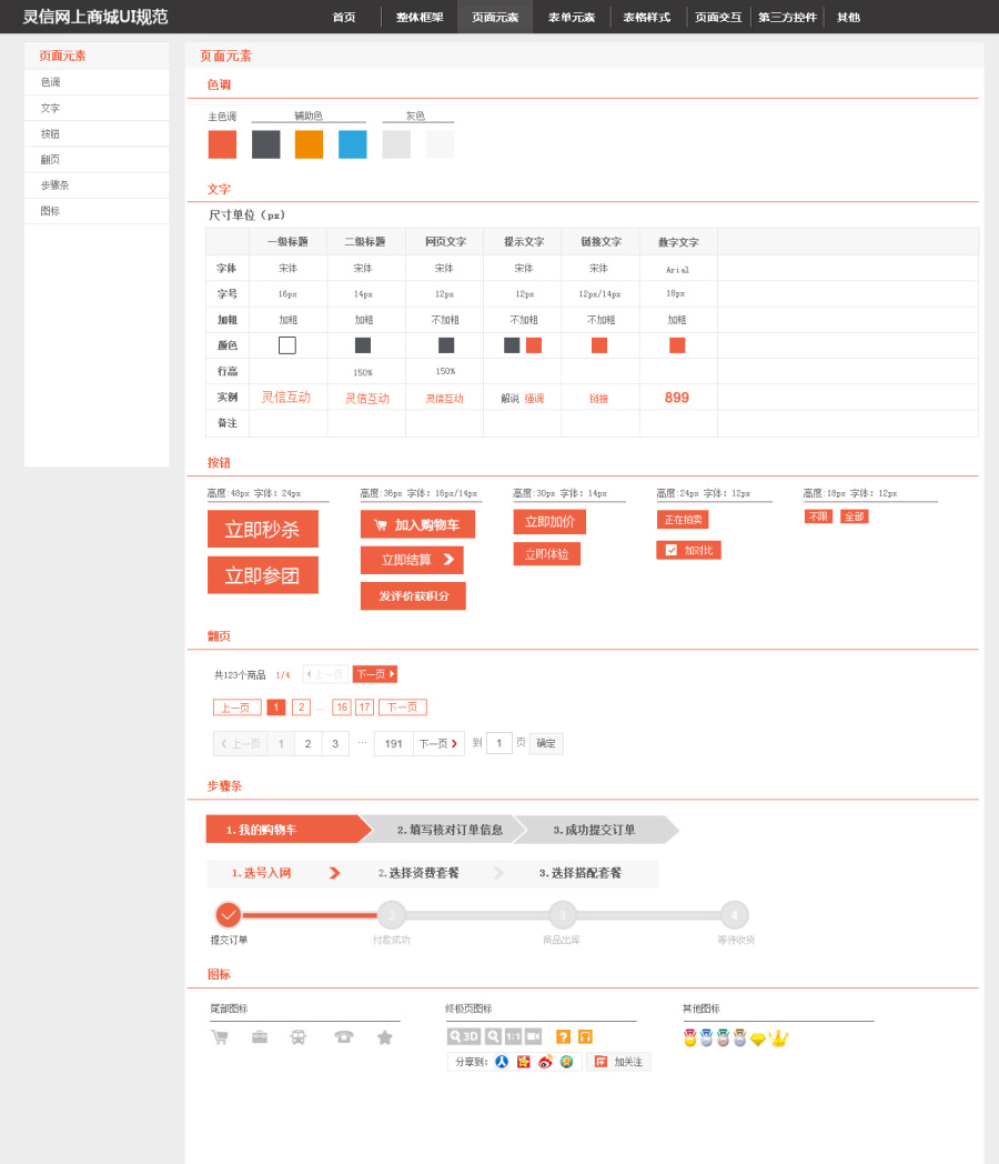 设计规范-前后台及其他网页设计 鱼莫伊原创设计作品与网站建设指南
